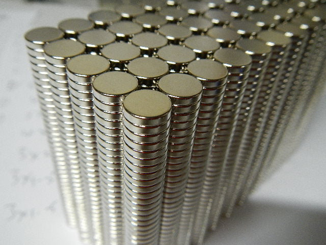 Neodymium Disc Magnet 9mm x 2mm N50