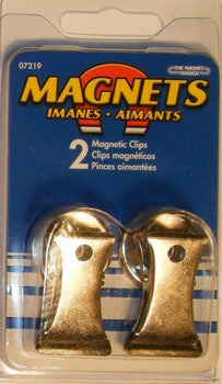 Magnetic Folder Paper Clips | Steel | Pack of 2