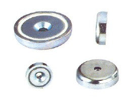 Neodymium Countersunk Pot Magnet - D42mm dia. (37kg)