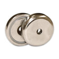 Neodymium Countersunk Pot Magnet - D16mm | Nth/Sth (One Pair)