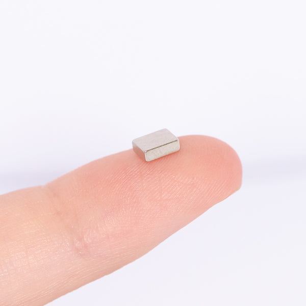 Neodymium Block Magnet - 5x1.7x4mm N50 | Side Magnetised thru 4mm