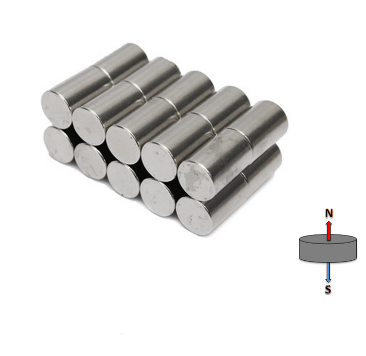 Neodymium Cylinder Magnet 12mm x 20mm N50