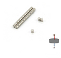 Neodymium Cylinder Magnet 2.5mm x 2.5mm N48 | Pack of 100pcs
