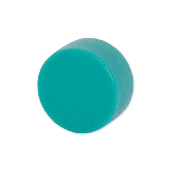 Neodymium Disc Magnet 12.7mm x 6.35mm | TPR Coated - GREEN |Push Pin Magnet