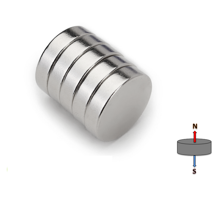 Neodymium Disc Magnet 20mm x 5mm N45