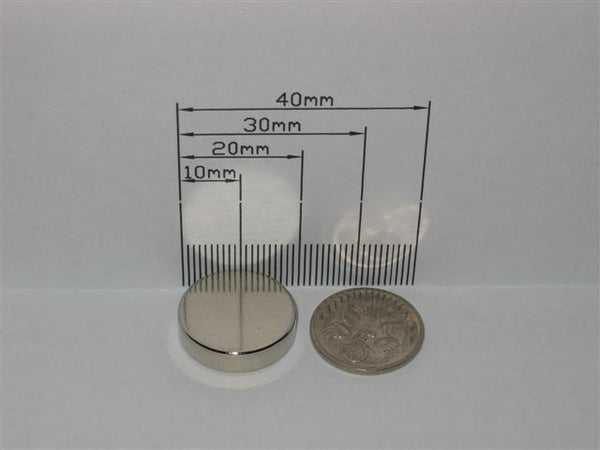 Neodymium Disc Magnet 20mm x 4mm N42