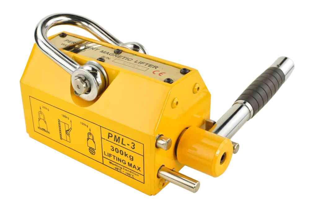 Permanent Magnetic Lifter 3.5x Safety Factor - 300kg