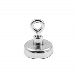 Neodymium Fishing Eyelet Hook Magnet 16mm | Pull 5.5kg