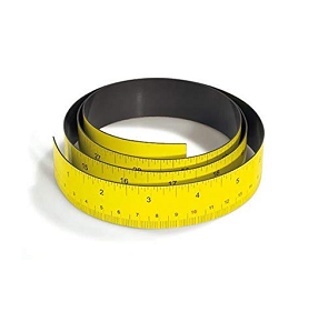 Magnetic Measuring Tape Ruler 100cm (1M) - Dual Measures