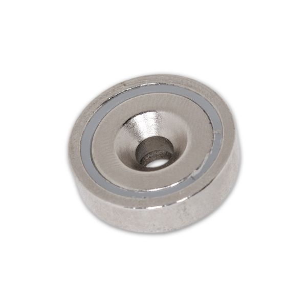 Neodymium Countersunk Pot Magnet - D20mm dia. (6kg)