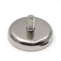 Neodymium Male Thread Pot Magnet - D32mm dia. (M6*7mm) | REDUCED TO CLEAR