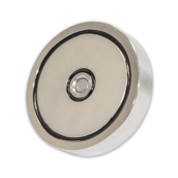 Neodymium Pot Magnet with SS304 EYEBOLT - D75mm (200kg) | Recovery Fishing Magnet