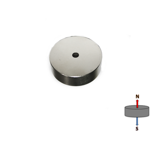 Neodymium Ring Magnet OD12mm x H5mm | Hole 2mm N35