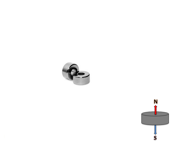 Neodymium Ring Magnet OD5mm x H4mm | Hole 2.5mm N52