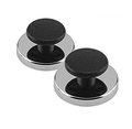 Round Base Magnet Fastener with Knob - 36mm base | Pack of 2