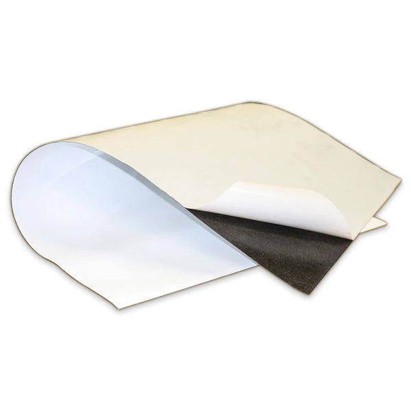 Rewritable Ferrous Sheeting | 1Metre x  620mm x 0.8mm | Self Adhesive