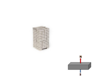 Neodymium Block Magnet 10x7x2mm N35