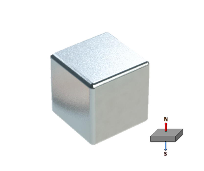 Neodymium Block Magnet 25x25x25mm N50