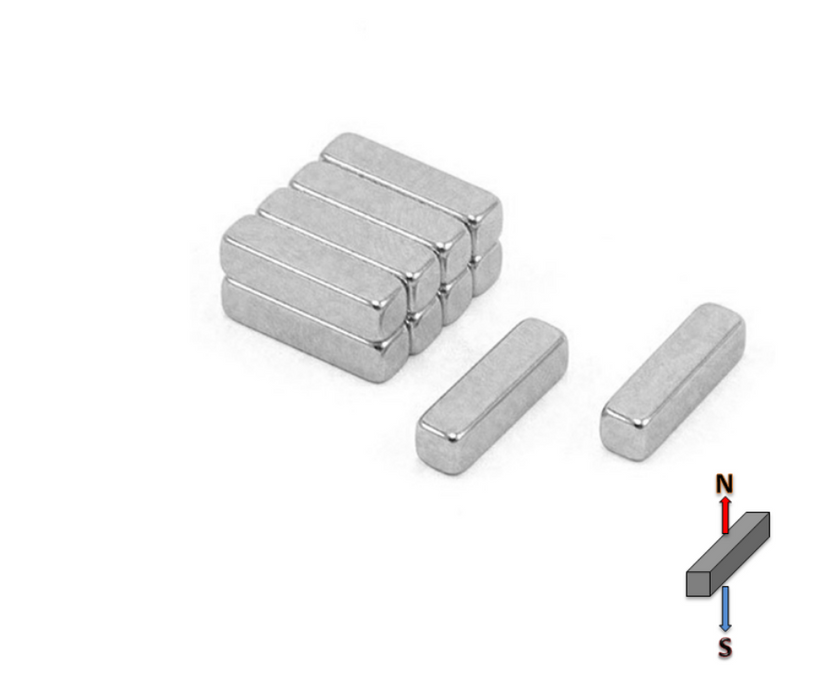 Neodymium Block Magnet 20x3.4x3.5mm N48